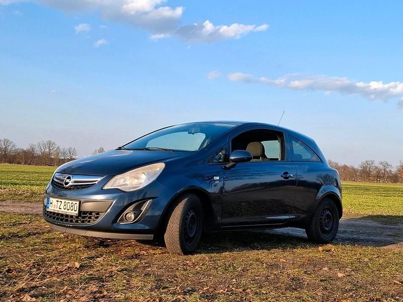 Gebraucht Opel Corsa Satellite 69 PS (50 kW) 2011 Blau Kleinwagen