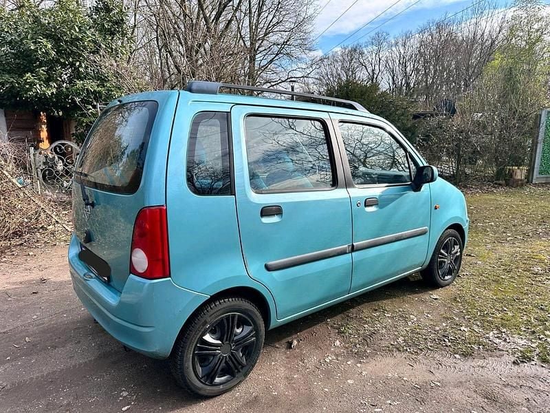 Gebraucht Opel Agila 58 PS (42 kW) 2003 Grün Van / Kleinbus