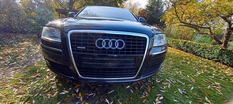 Schwarz Gebraucht 2008 Audi A8L Limousine | 12.000 € (Fairer Preis) - Bild 1/4