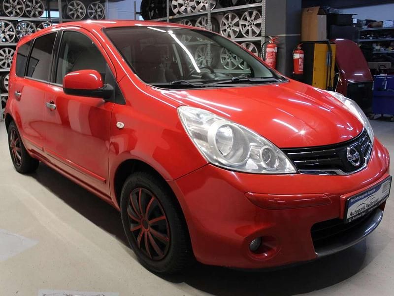 Gebraucht Nissan Note Acenta 88 PS (64 kW) 2012 Rot Van / Kleinbus