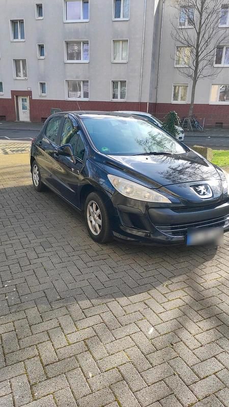 Gebraucht Peugeot 308 90 PS (66 kW) 2007 Schwarz Kleinwagen