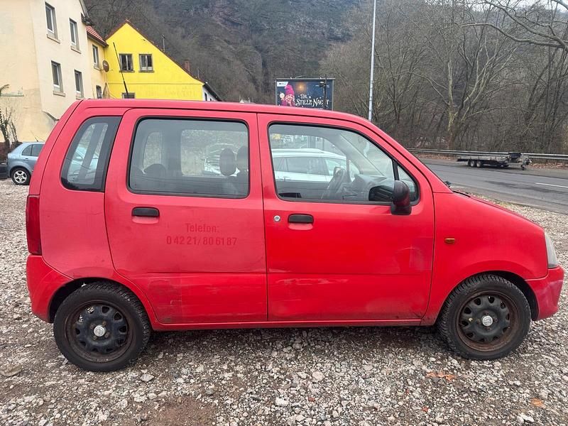 Gebraucht Opel Agila 75 PS (55 kW) 2005 Rot Van / Kleinbus