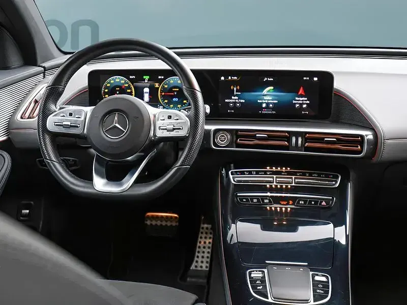 Gebraucht Mercedes EQC400 300 kW (408 PS) 2022 Blau SUV