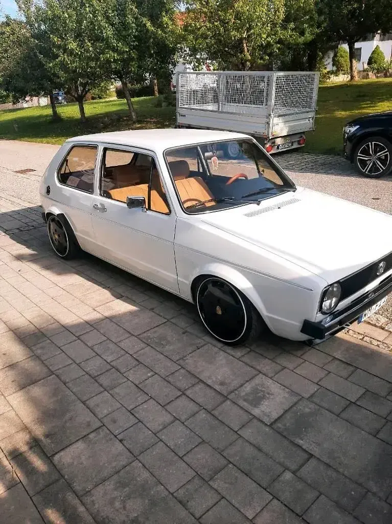 Brugt VW Golf I 150 HK (110 kW) 1980 Hvid Hatchback