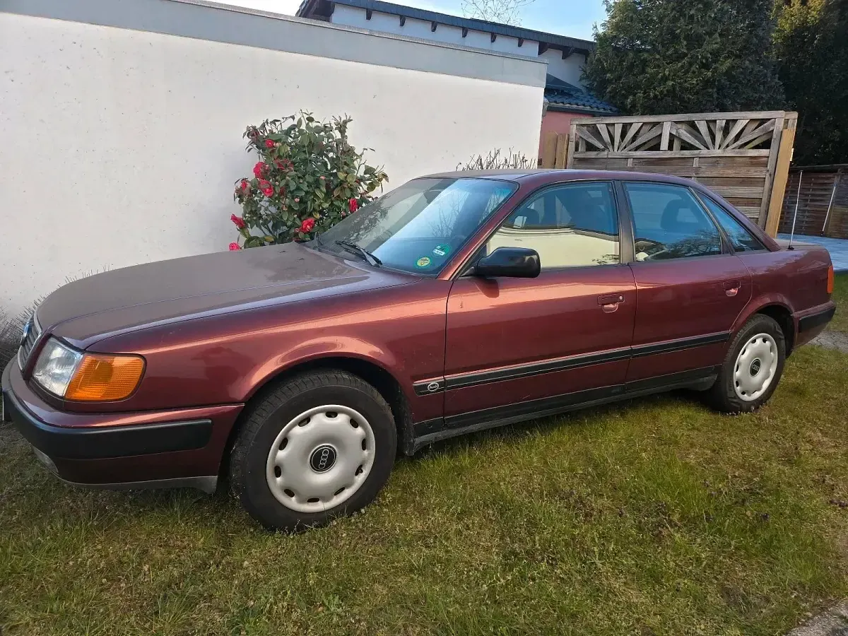 Gebraucht Audi 100 100 PS (73 kW) 1991 Rot Limousine