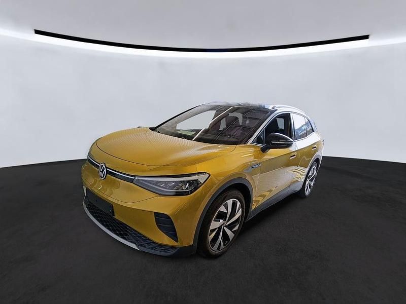 Honey yellow metallic Gebraucht 2021 VW ID.4 Pro Performance SUV | 24.290 € (Guter Preis) - Bild 1/4