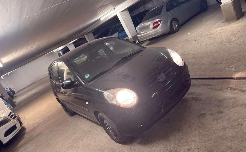 Gebraucht Kia Picanto 65 PS (47 kW) 2008 Schwarz Kleinwagen