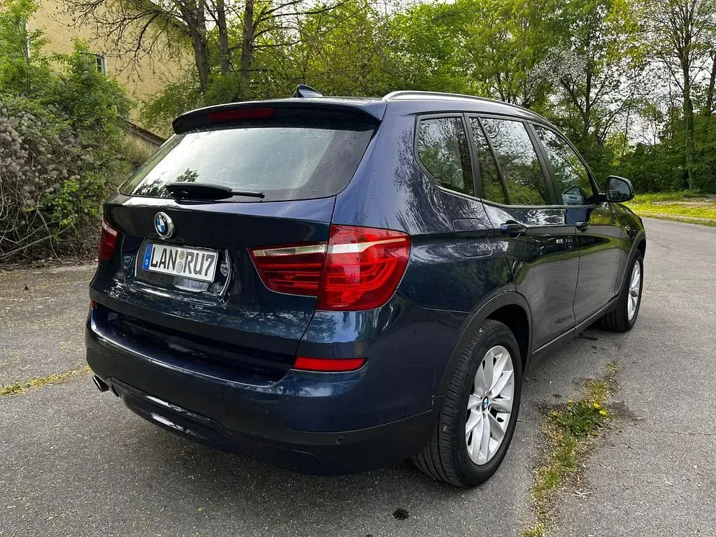 Gebraucht BMW X3 xLine 190 PS (139 kW) 2014 Blau SUV