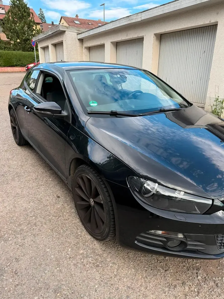 Gebraucht VW Scirocco 122 PS (89 kW) 2009 Schwarz Coupé