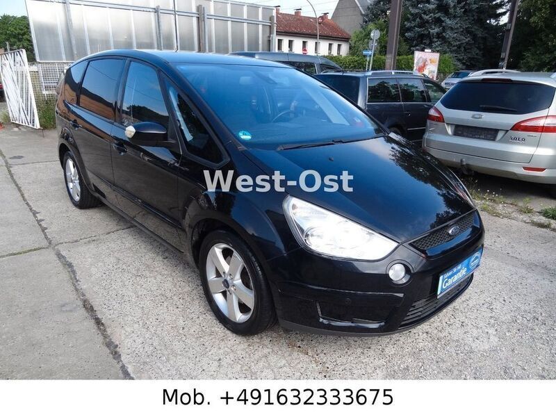 Schwarz Gebraucht 2008 Ford S-MAX Titanium Van / Kleinbus | 3.999 € (Fairer Preis) - Bild 1/4