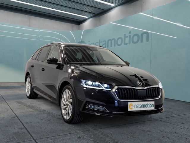 Schwarz Gebraucht 2021 Skoda Octavia First Edition Kombi | 24.290 € (Etwas zu teuer) - Bild 1/2