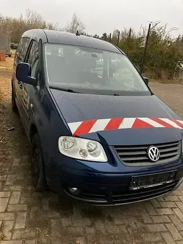 Gebraucht VW Caddy Maxi Life Team 102 PS (75 kW) 2010 Blau Van / Kleinbus