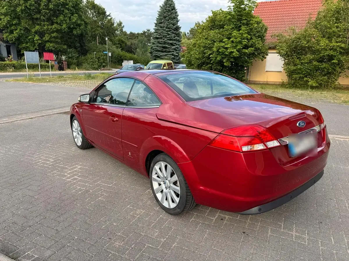 Gebraucht Ford Focus Cabriolet 145 PS (106 kW) 2007 Rot Cabrio