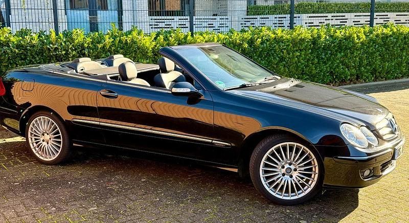 Schwarz Gebraucht 2006 Mercedes CLK200 Elegance Cabrio | 12.990 € - Bild 1/4