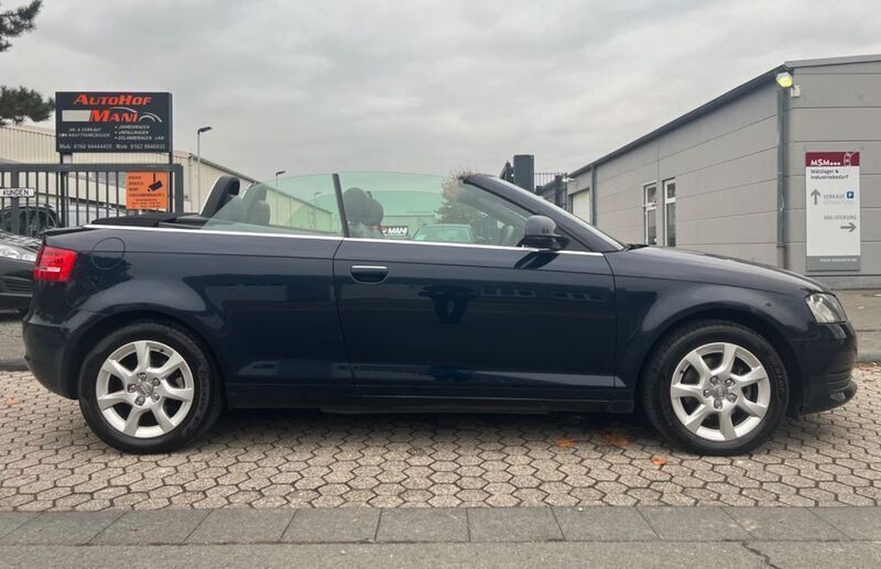 Gebraucht Audi A3 Cabriolet Attraction 160 PS (117 kW) 2009 Tiefseeblau perleffekt Cabrio