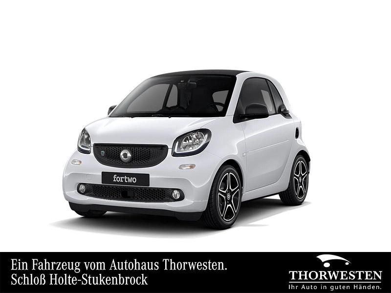 Tridionsicherheitszelle weiss Gebraucht 2017 Smart ForTwo Electric Drive Passion Kleinwagen | 8.350 € (Fairer Preis) - Bild 1/4