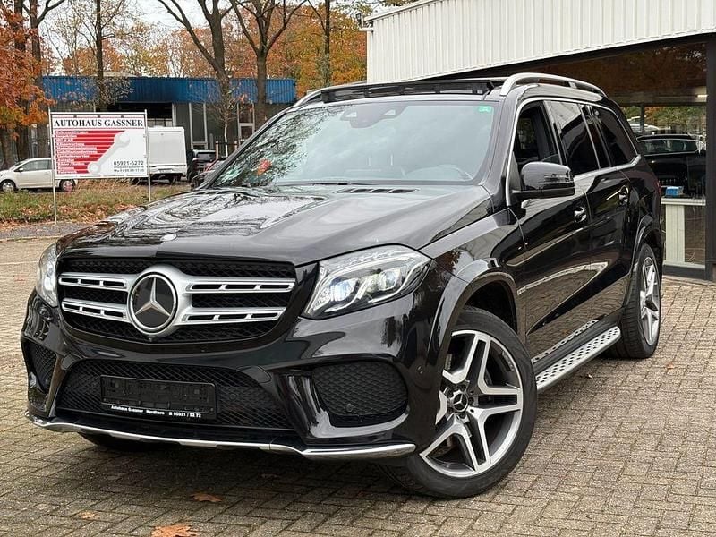 Schwarz Gebraucht 2017 Mercedes GLS350 AMG line SUV | 36.595 € (Fairer Preis) - Bild 1/4