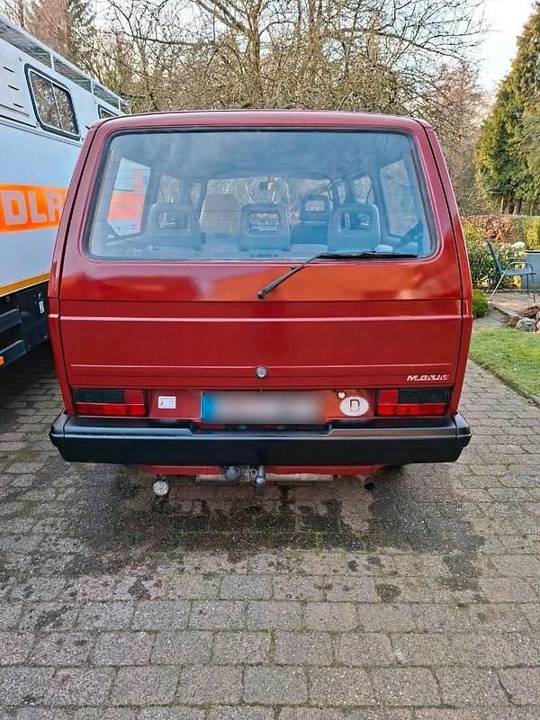 Gebraucht VW Multivan 69 PS (50 kW) 1987 Rot Van / Kleinbus