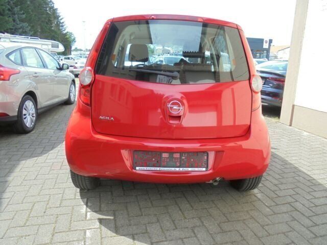 Gebraucht Opel Agila Edition 86 PS (63 kW) 2010 Rot Kleinwagen