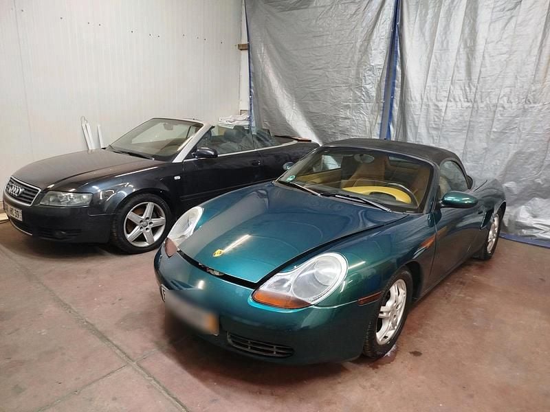 Gebraucht Porsche Boxster 2001 Grün Cabrio