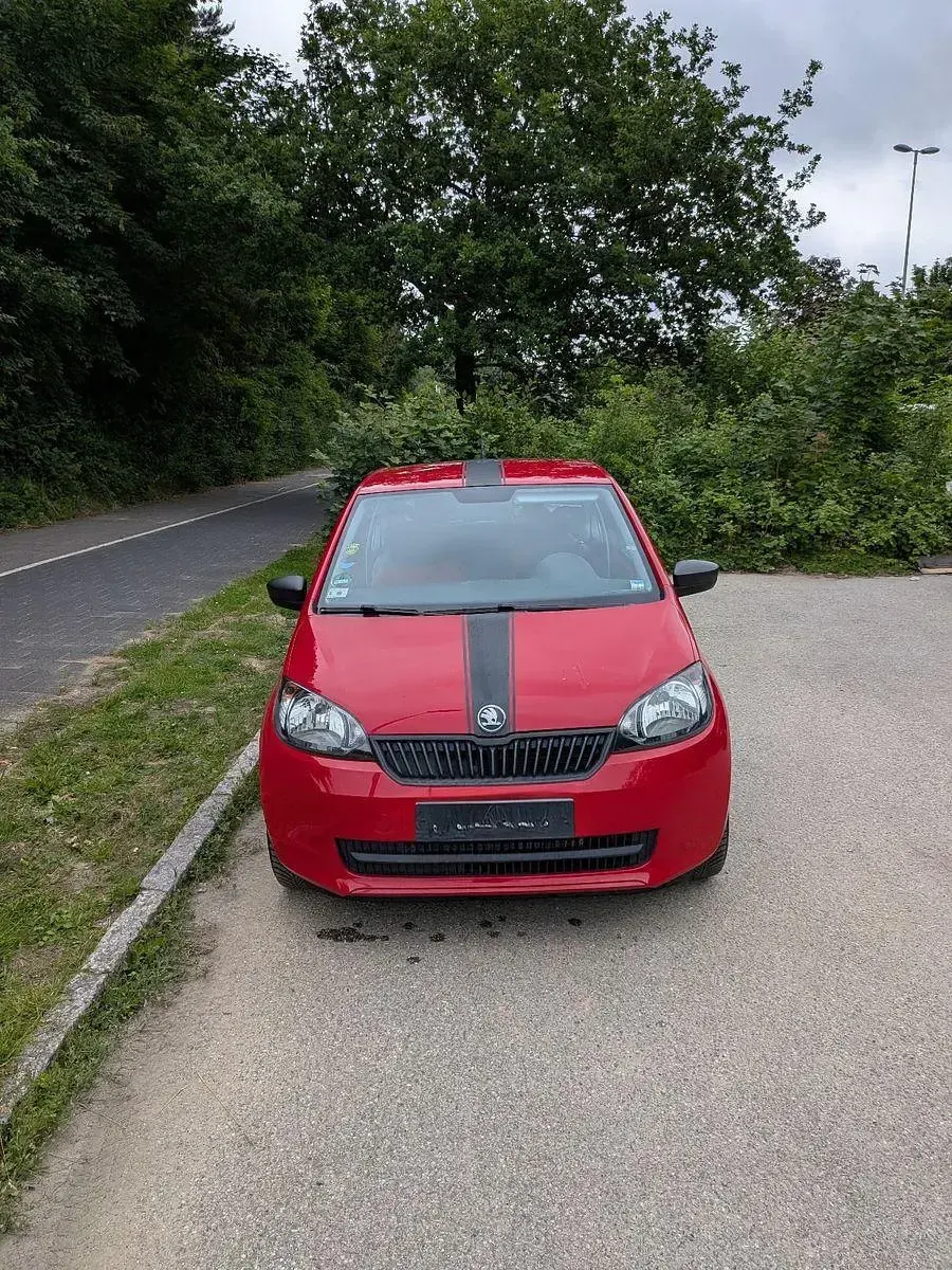 Gebraucht Skoda Citigo Active 60 PS (44 kW) 2014 Rot Kleinwagen