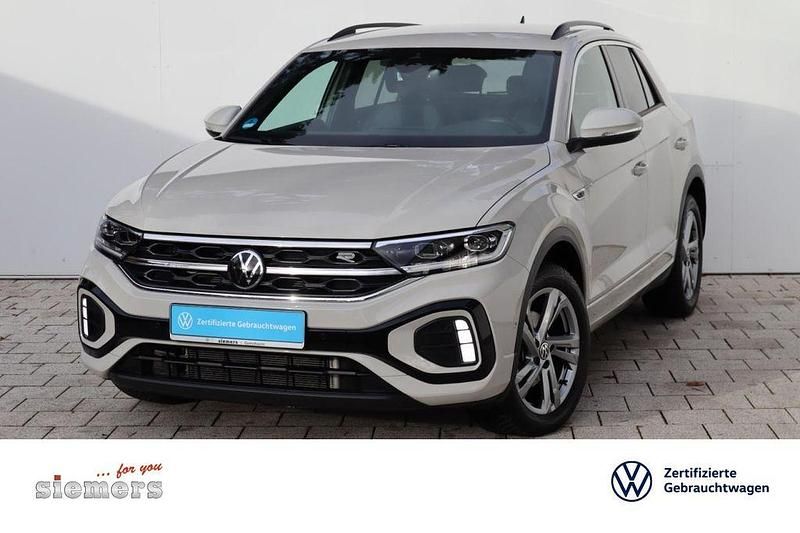 Grau Gebraucht 2024 VW T-Roc R-line SUV | 29.950 € (Fairer Preis) - Bild 1/4