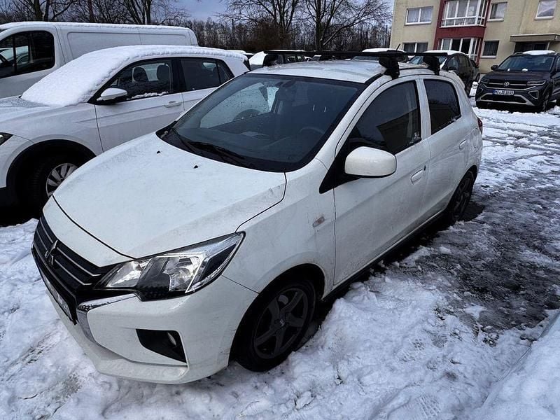 Weiß Gebraucht 2020 Mitsubishi Space Star Kleinwagen | 6.499 € (Guter Preis) - Bild 1/4