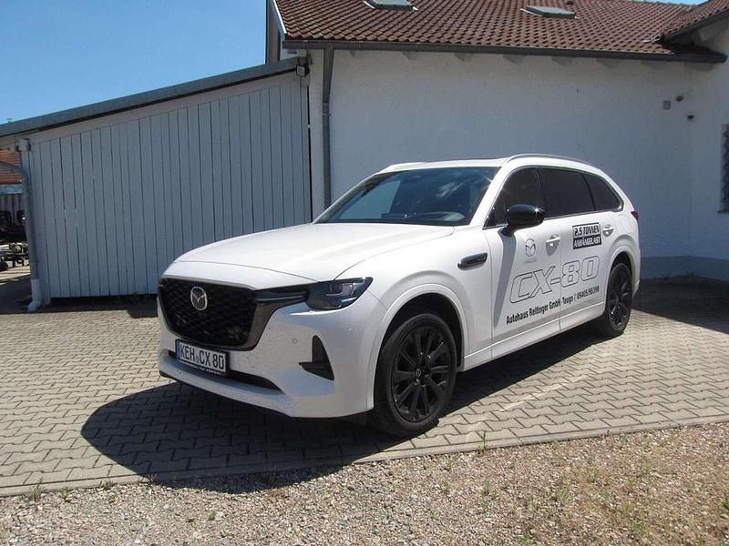 Weiß Gebraucht 2024 Mazda CX-80 SUV | 55.190 € (Fairer Preis) - Bild 1/4