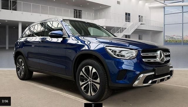 Blau Gebraucht 2021 Mercedes GLC300e SUV | 32.890 € (Superpreis) - Bild 1/3