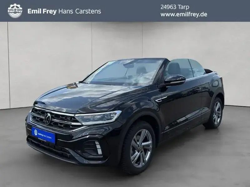 Schwarz Gebraucht 2024 VW T-Roc R-line SUV | 30.780 € (Fairer Preis) - Bild 1/4