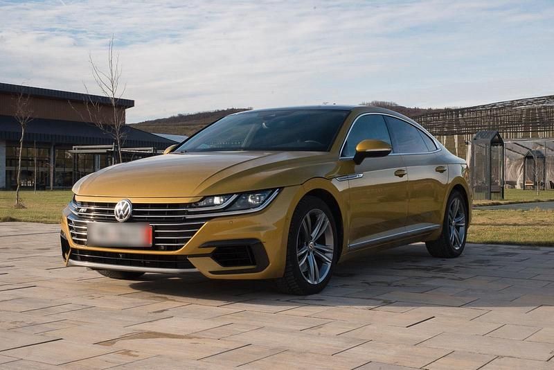 Gebraucht VW Arteon R-line 276 PS (202 kW) 2017 Gold Kleinwagen