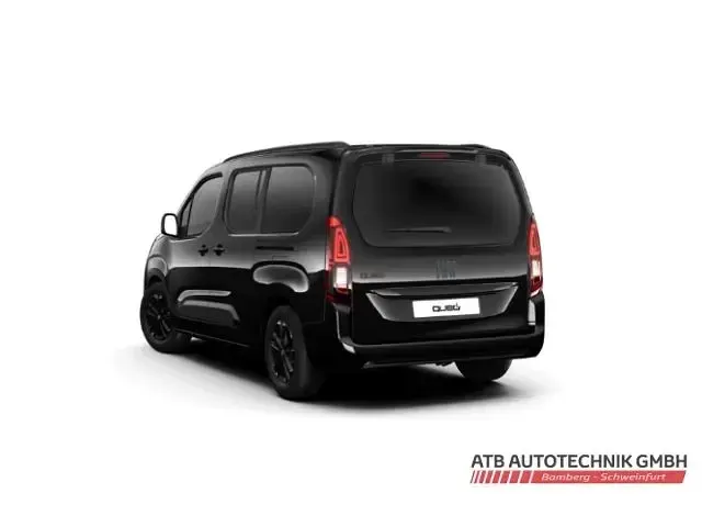 Neu Fiat Qubo Icon 110 PS (80 kW) 2026 Schwarz Van / Kleinbus