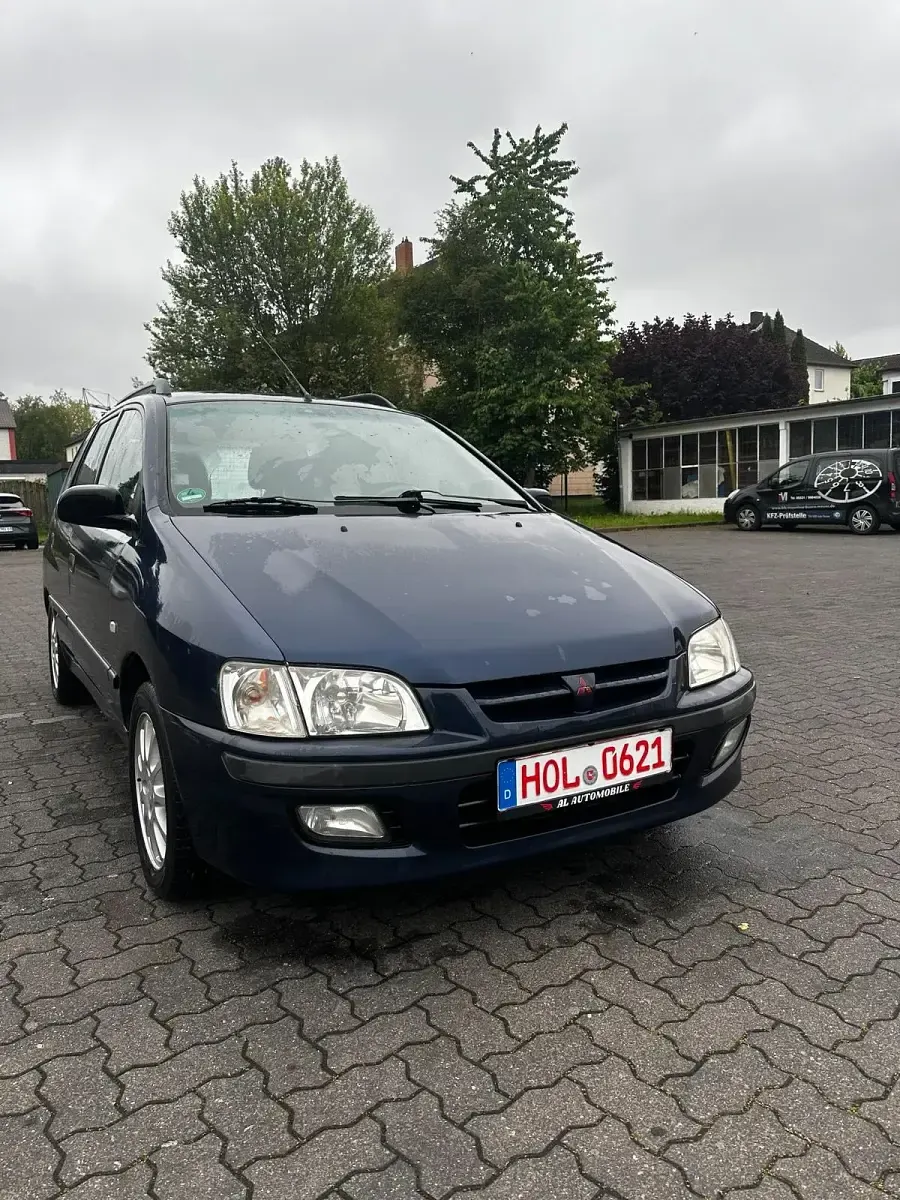 Brugt Mitsubishi Space Star 102 HK (75 kW) 2002 Blå MPV