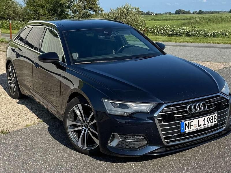 Blau Gebraucht 2022 Audi A6 Sport Kombi | 39.900 € (Etwas zu teuer) - Bild 1/4