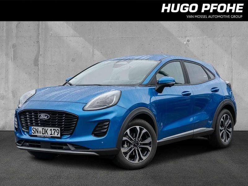 Blau Gebraucht 2024 Ford Puma Gen-E Titanium SUV | 21.490 € - Bild 1/4