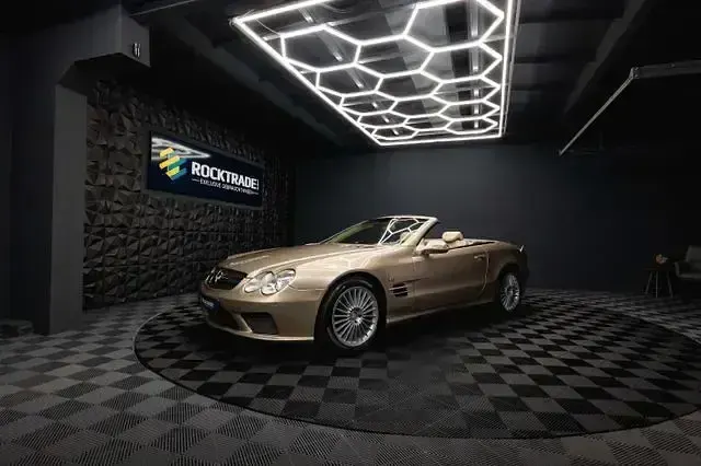 Gebraucht Mercedes SL500 AMG 306 PS (225 kW) 2002 Beige Cabrio