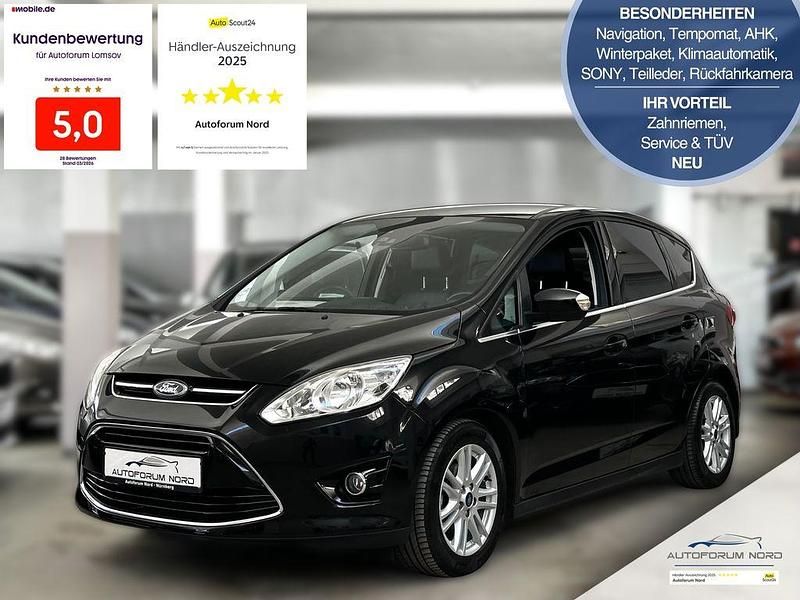 Gebraucht Ford C-MAX Titanium 125 PS (91 kW) 2014 Schwarz Van / Kleinbus