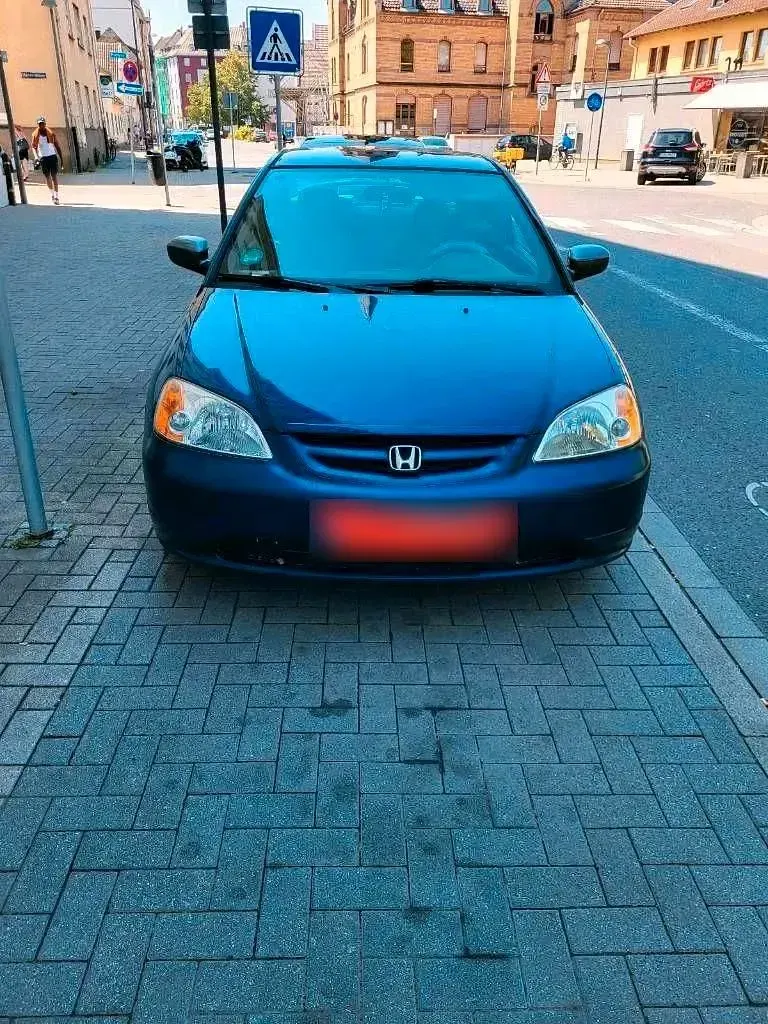 Gebraucht Honda Civic 120 PS (88 kW) 2003 Blau Coupé