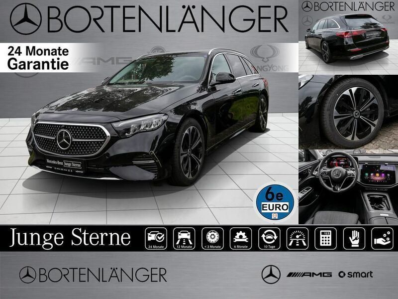 Schwarz Gebraucht 2024 Mercedes E300 Avantgarde Limousine | 48.444 € (Fairer Preis) - Bild 1/4
