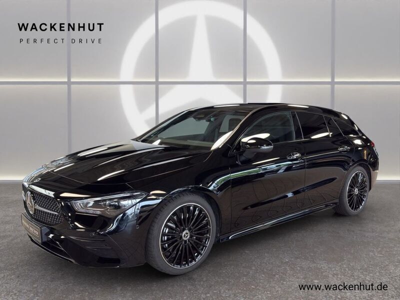 Schwarz Gebraucht 2024 Mercedes CLA220 Shooting Brake AMG Kombi | 42.490 € (Teuer) - Bild 1/4