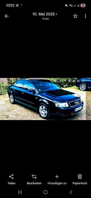 Violet Gebraucht 2003 Audi A4 Limousine | 2.099 € (Fairer Preis) - Bild 1/4