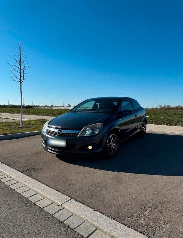 Gebraucht Opel Astra GTC 90 PS (66 kW) 2008 Blau Kleinwagen