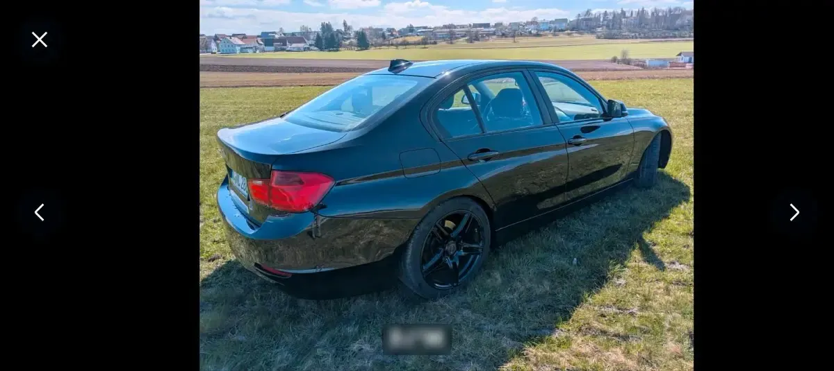 Gebraucht BMW 318 143 PS (105 kW) 2014 Schwarz Limousine