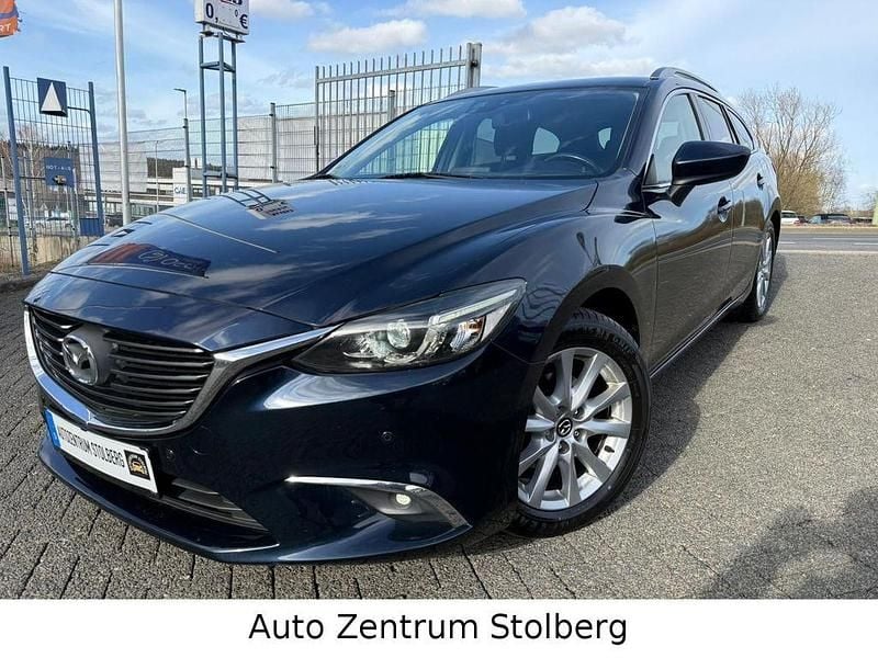 Gebraucht Mazda 6 Exclusive-Line 150 PS (110 kW) 2016 Mitternachtsblau metallic Kombi