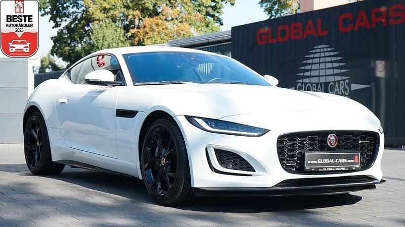 Fuji white Gebraucht 2021 Jaguar F-Type R-Dynamic Coupé | 42.885 € (Etwas zu teuer) - Bild 1/4