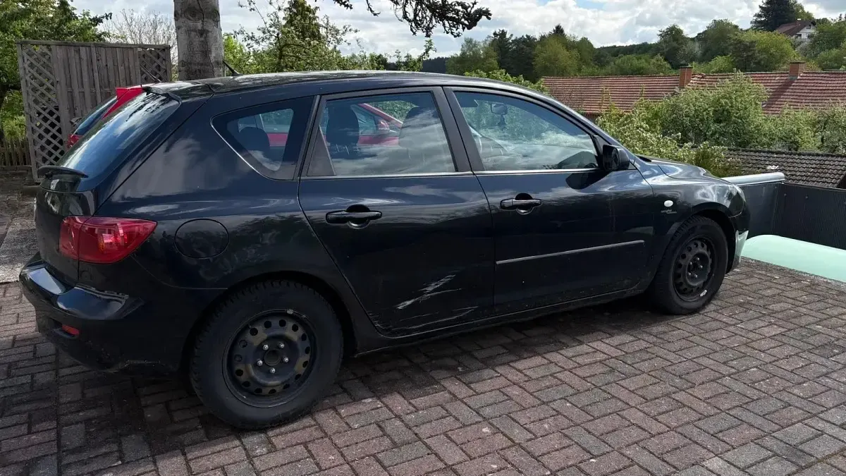 Gebraucht Mazda 3 2003 Schwarz Kleinwagen