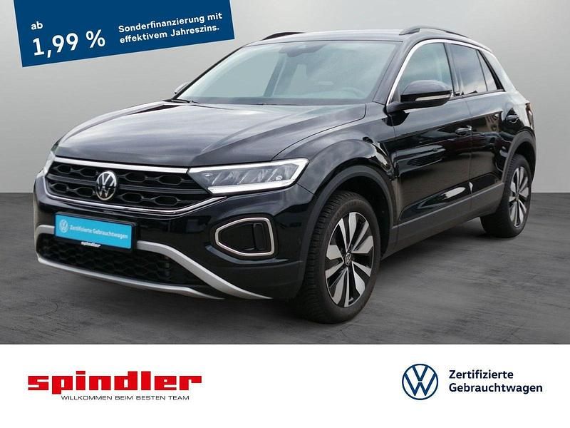 Deep black perleffekt Gebraucht 2024 VW T-Roc Move SUV | 27.990 € (Fairer Preis) - Bild 1/3