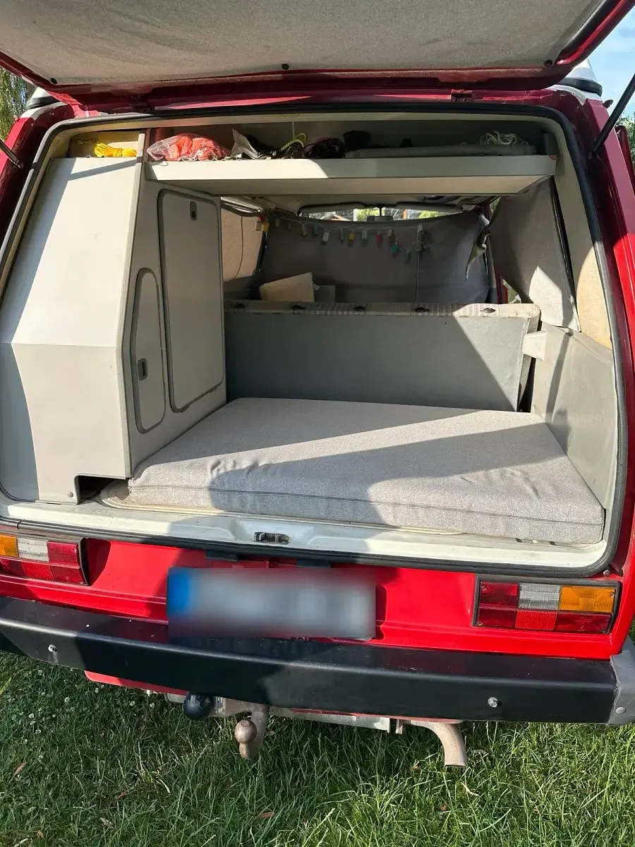 Gebraucht VW T3 California 90 PS (66 kW) 1989 Rot Van