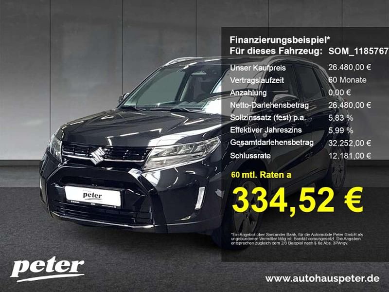 Cosmic black pearl met. Neu 2025 Suzuki Vitara Comfort SUV | 26.480 € (Fairer Preis) - Bild 1/4
