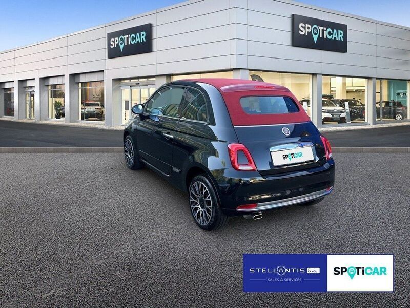 Second-hand Fiat 500C Star 69 CP (50 kW) 2020 Negru Cabrio